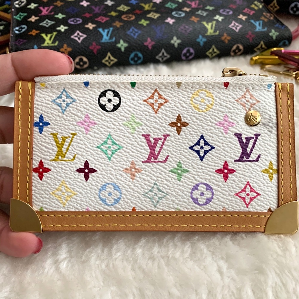‼️SOLD‼️Louis Vuitton Multicolor Key Pouch - Picture 6 of 15